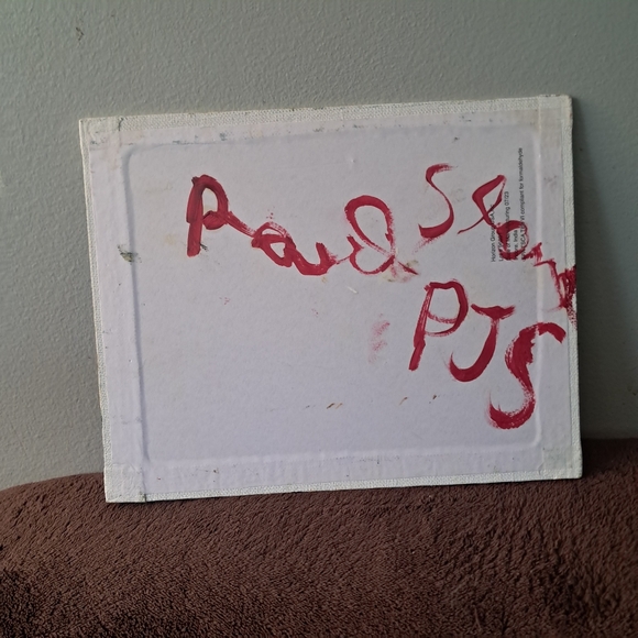 Bob Ross Inspired Hand Painted Canvas Oil Paint Mountains Grassy Feilds - Picture 5 of 5